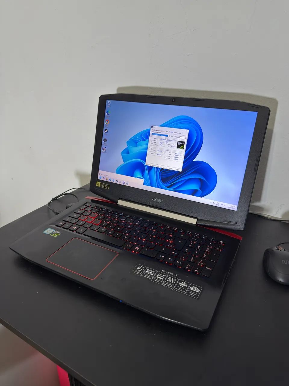 Notebook acer i7 + 16gb de ram