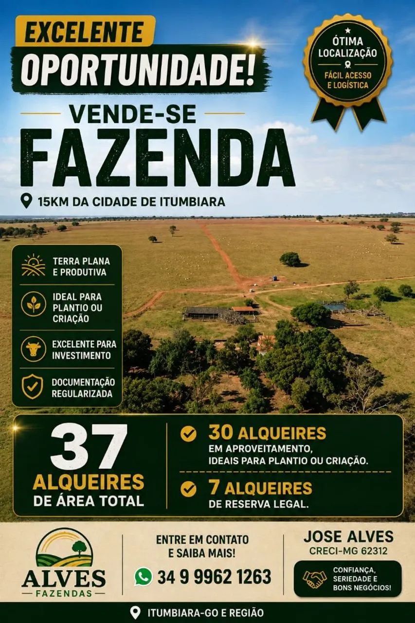 Fazenda à Venda 