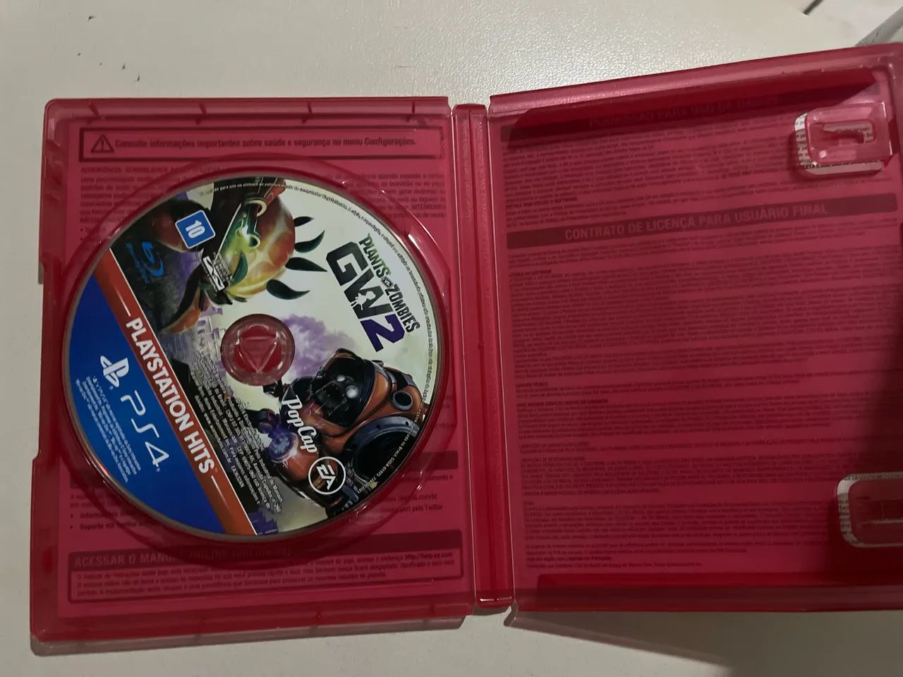 PS4 - 860 GB com 2 jogos (CD) e um controle com problema do L2. - Foto 6