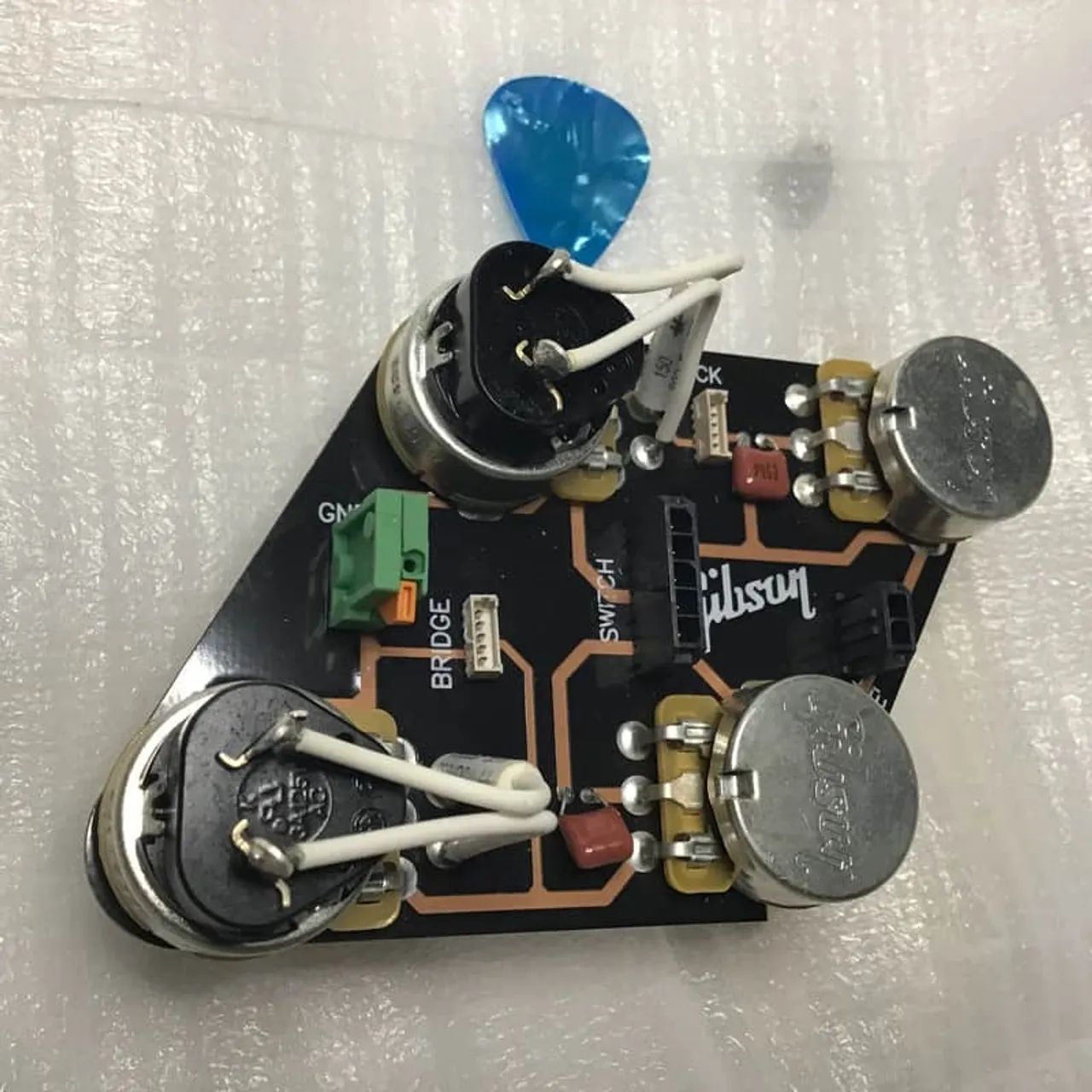 Circuito quick connect Gibson c/ push pull completo!