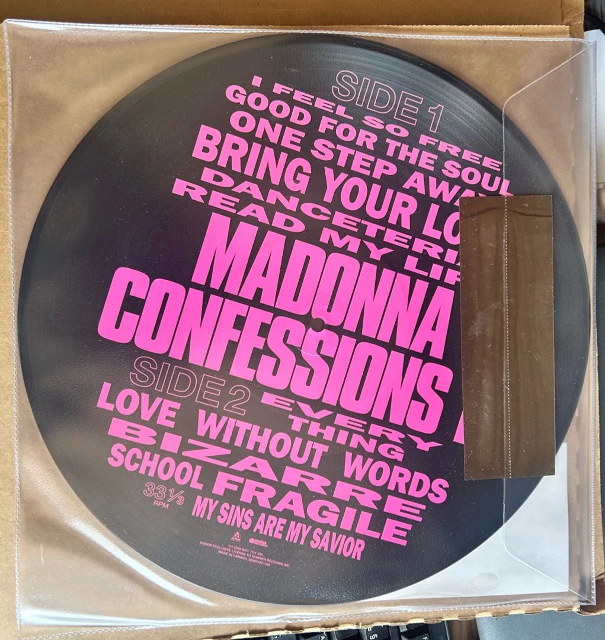 LP Madonna - Confessions II [Picture Disc Grindr Exxxclusive] Importado - Foto 3