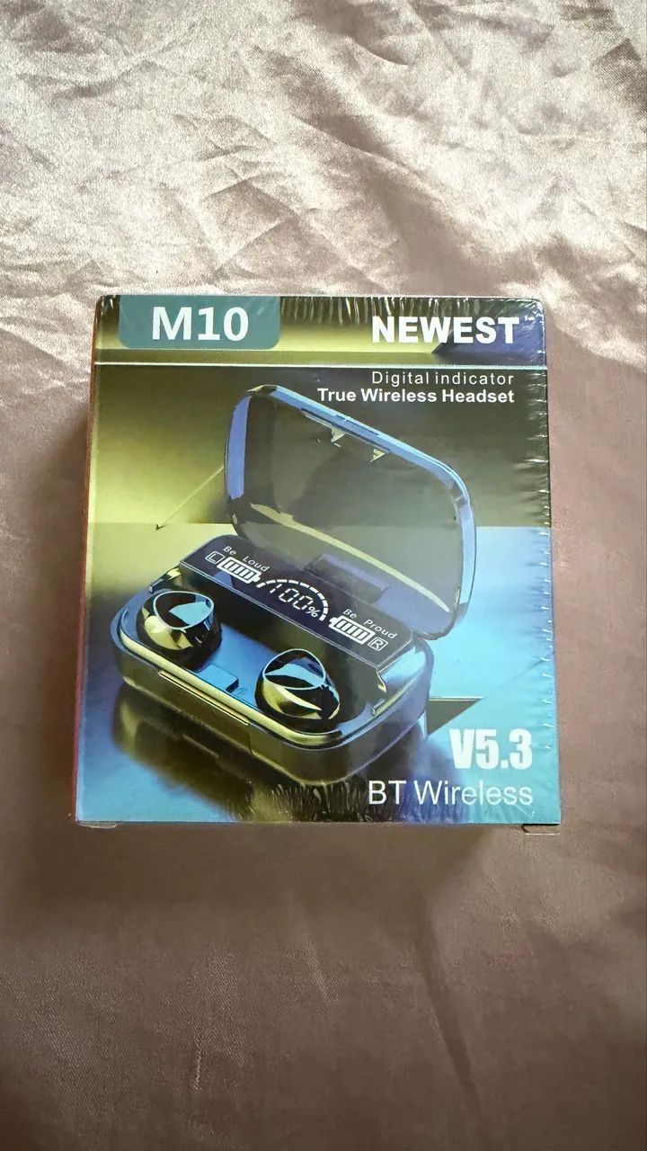 Fone de ouvido M10 Lacrado