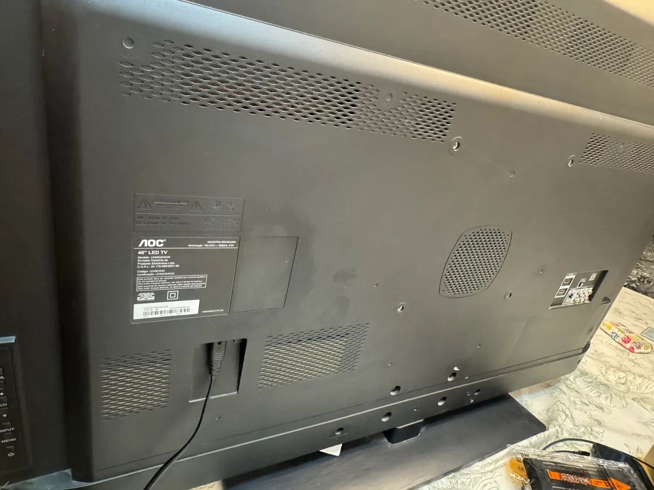 TV AOC de 46 polegadas LED - Foto 5