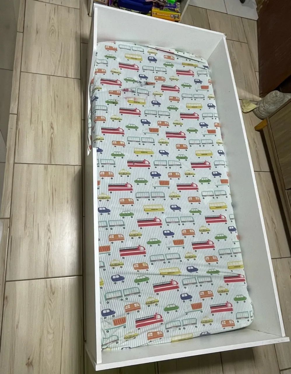 Mini cama infantil montessoriana com colchão - Foto 2
