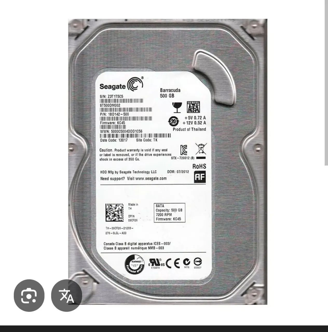 HD 500gb 65713029815426120