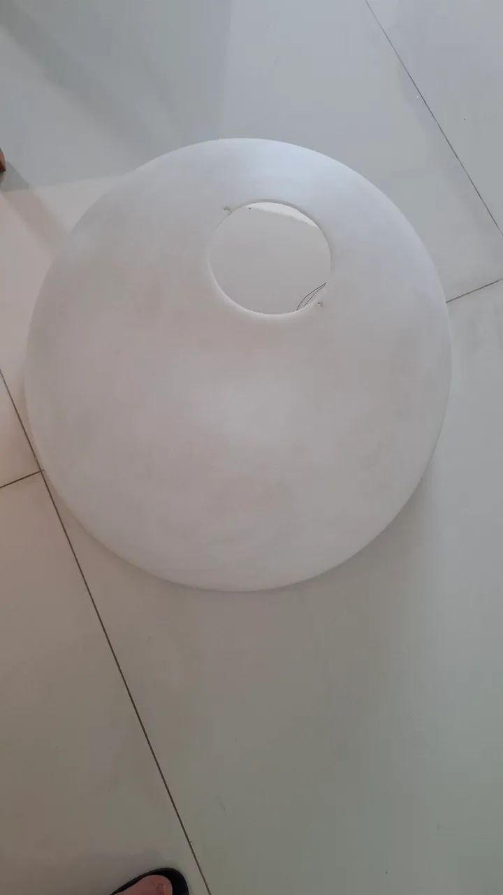 Pendente luminária sala de jantar tipo meia lua - Foto 3