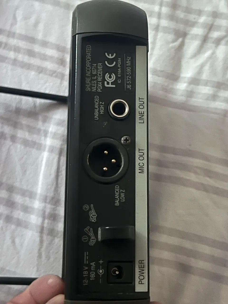 Microfone shure pgx4  - Foto 4