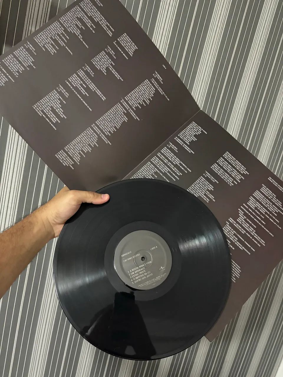 Lp Caetano Veloso - Abraçaço  - Foto 2