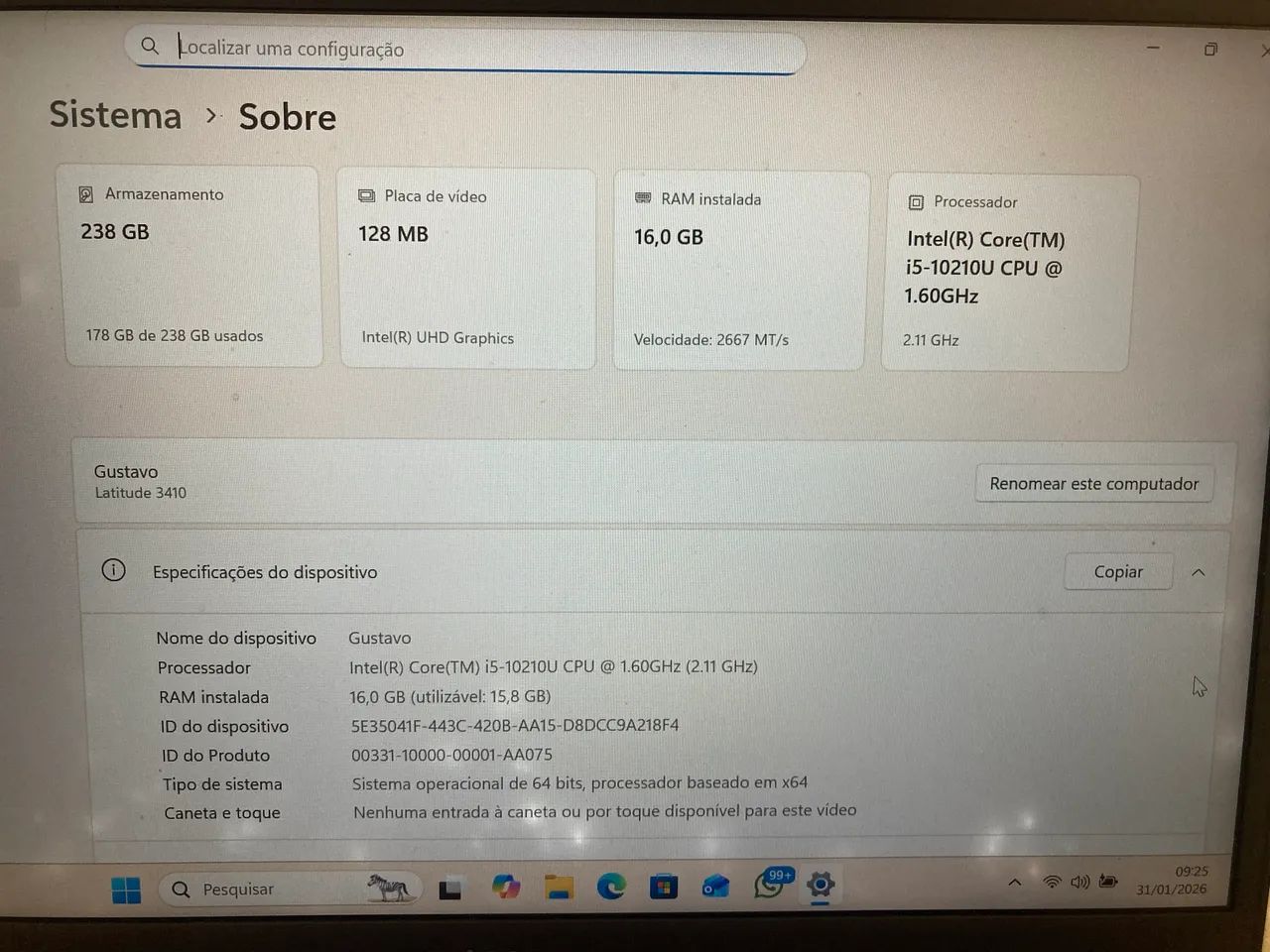 Notebook Dell  - Foto 3