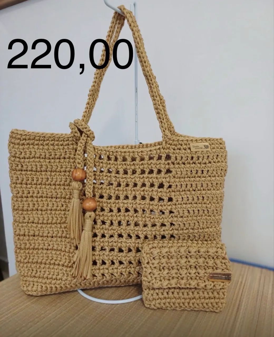 Lindas bolsas de crochê  - Foto 5