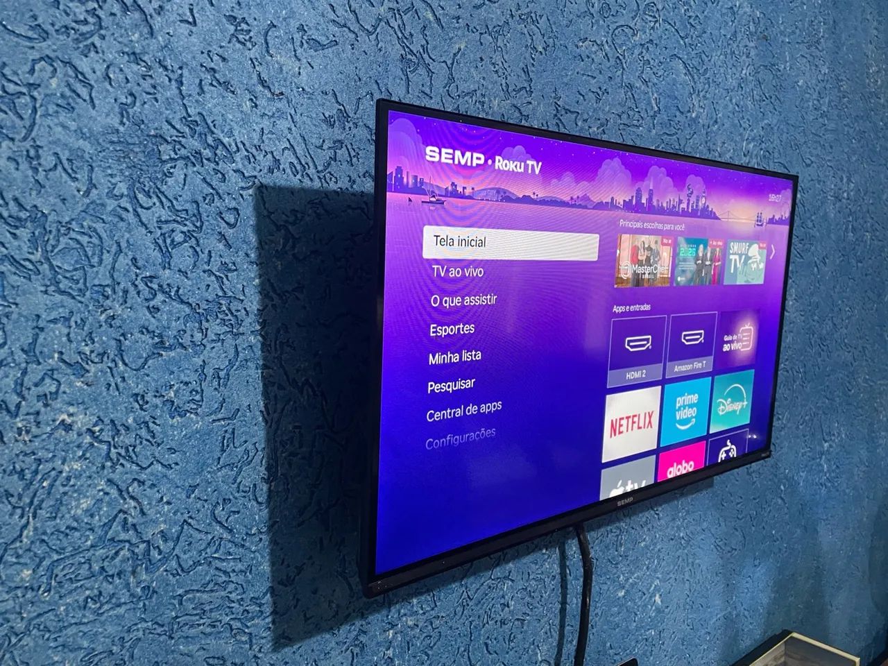 Televisão Semp com Roku - Foto 2