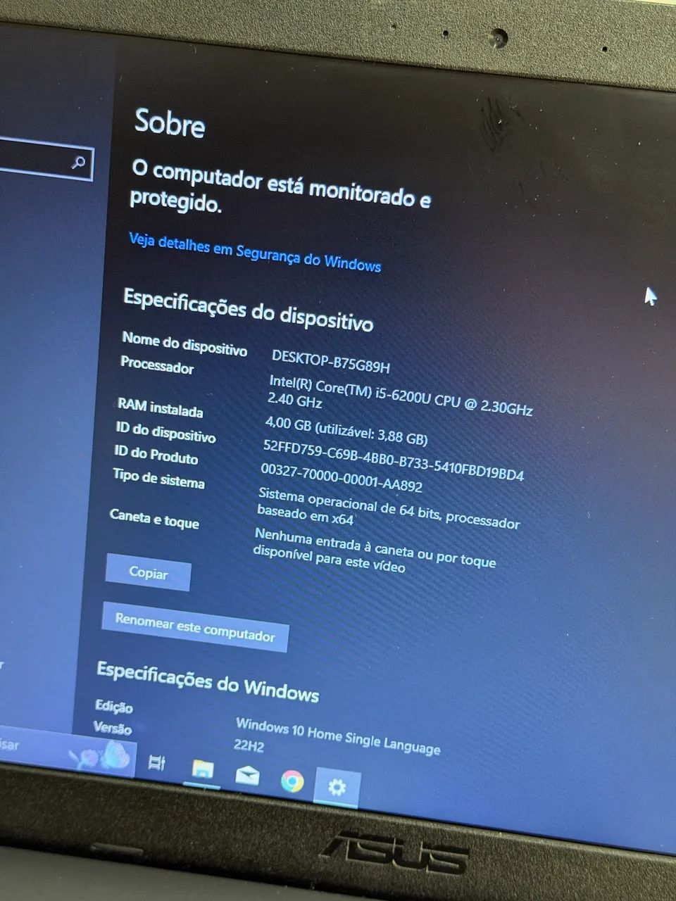 Notebook Acer Intel Core i5-6200U 4GB 256GB SSD  - Foto 4