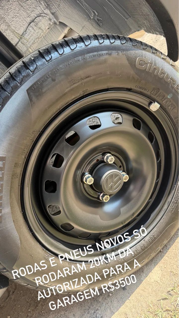 Rodas 15 novas com pneus  - Foto 2