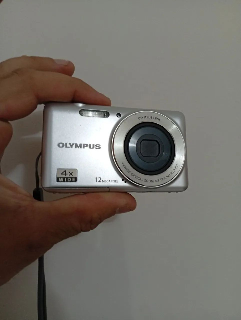 Camera digital Olympus cinza  - Foto 2