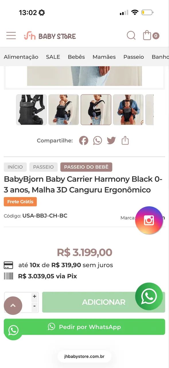 Mochila evolutiva baby Björn  - Foto 3