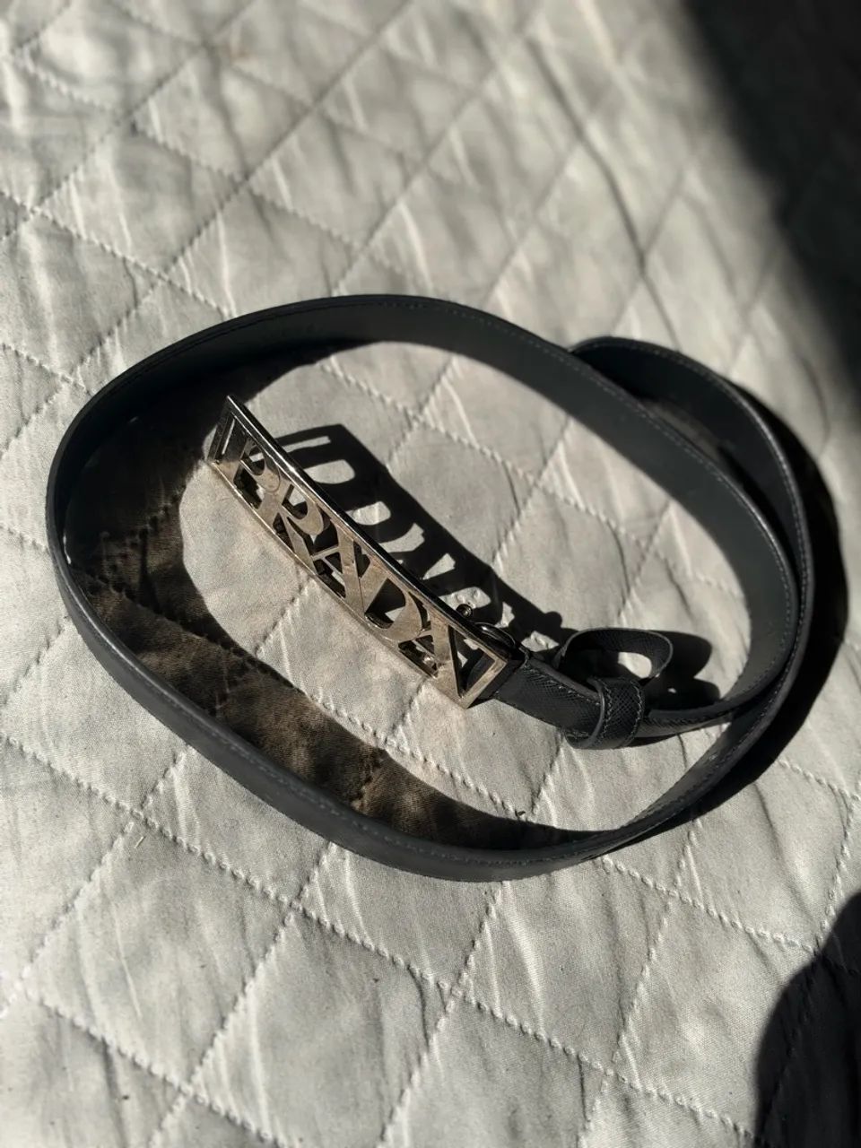 Cinto ORIGINAL Prada Preto