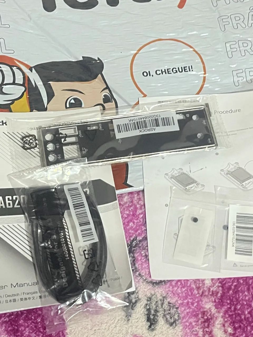 PLACA-MÃE ASRock A620M-HDV/M.2+  - Foto 5