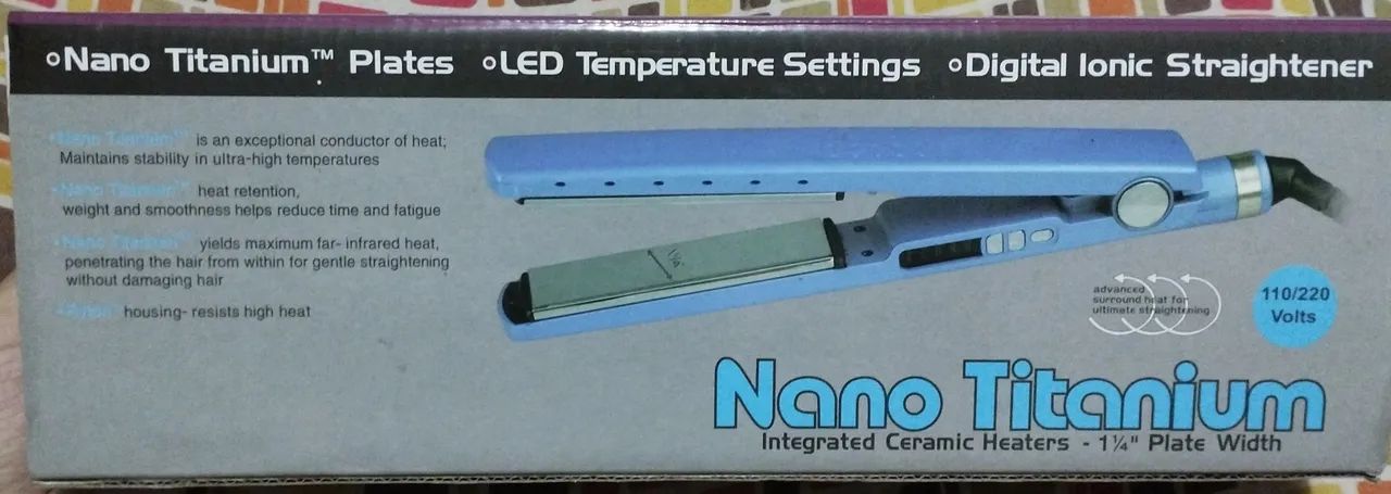 Prancha alisadora digital 