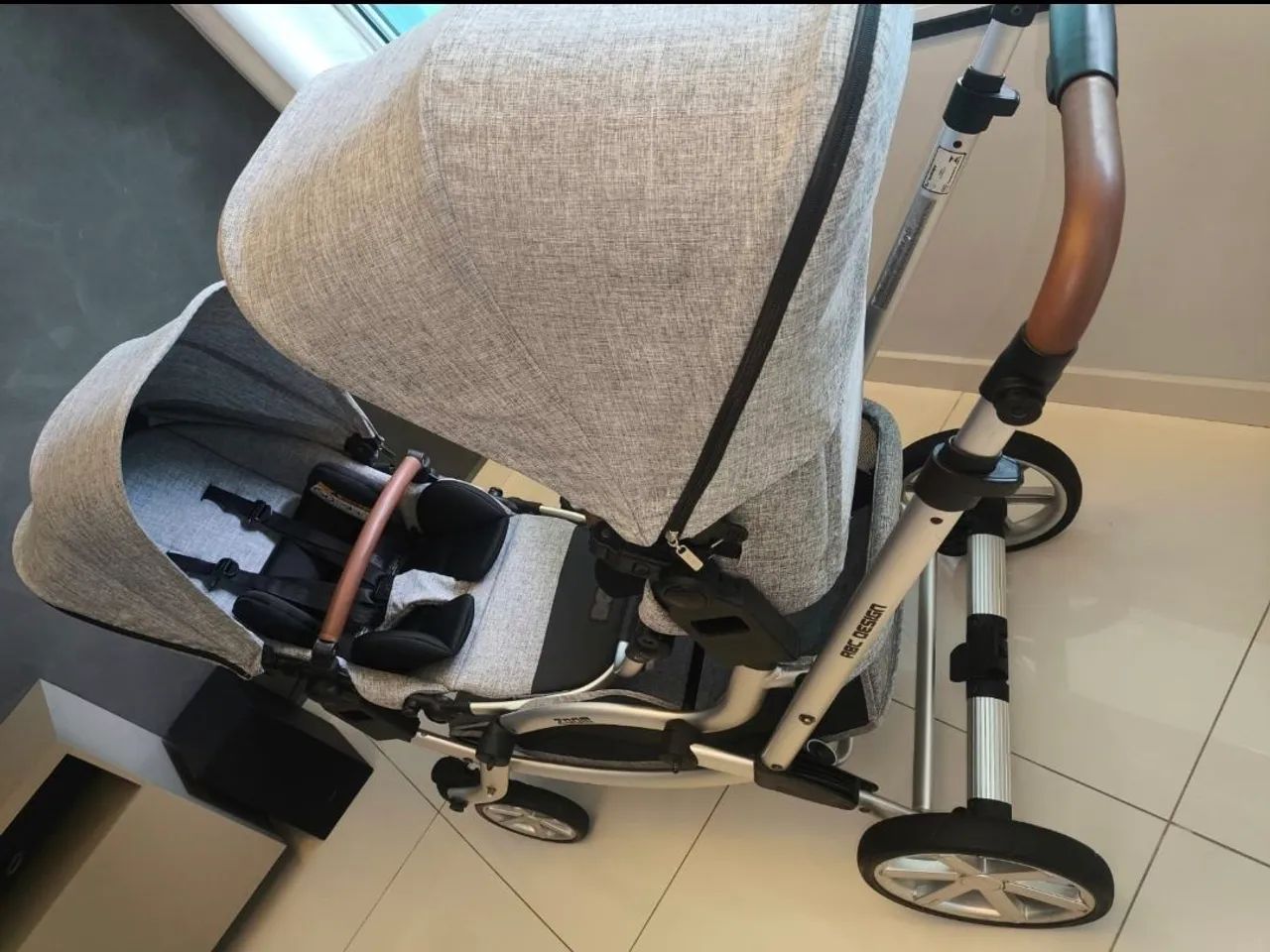 Carrinho abc design com isofix tulip  - Foto 2