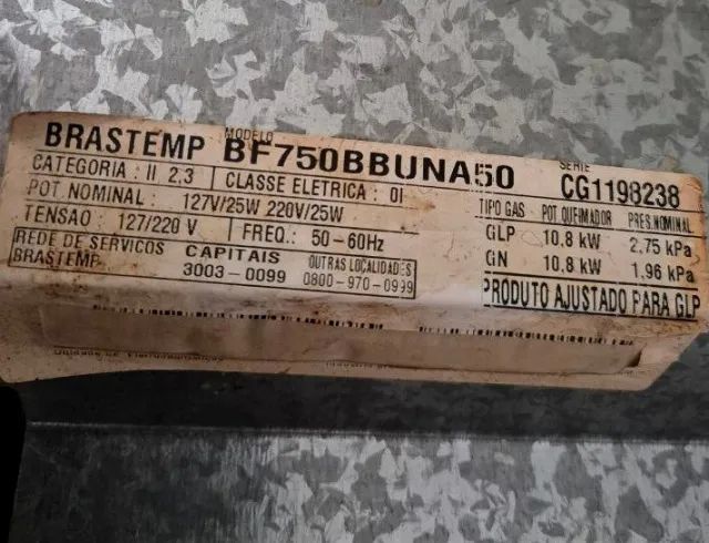 Fogão Brastemp Ative! Timer BF750BBUNA de Piso 4 bocas GN Com Display - Foto 5