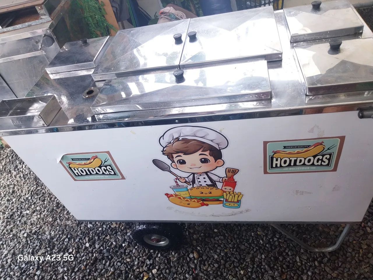 Carrinho de cachorro quente  - Foto 3