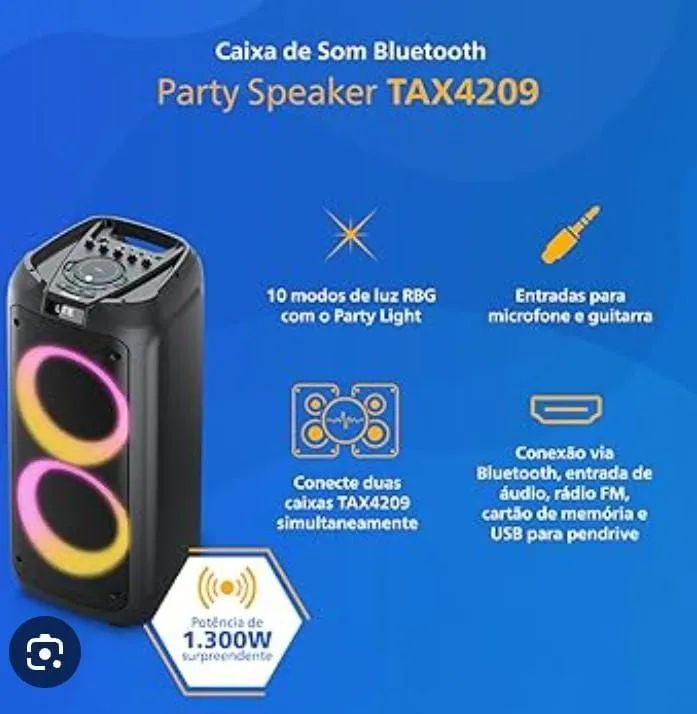 Caixa de som Philips  - Foto 3