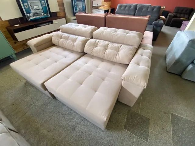 SOFÁ RETRÁTIL E RECLINÁVEL 