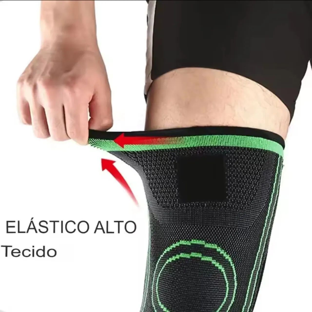 Joelheira de Compressão com Ajuste em Velcro ? - Foto 2