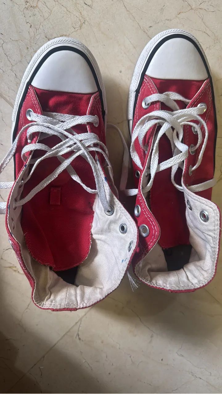Tênis All Star - Vermelho original 37 - Foto 5