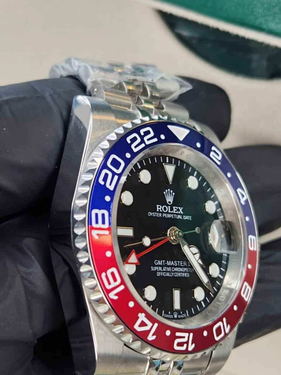 Relogio Rolex Gmt Pepsi LINHA PREMIUM - Foto 4