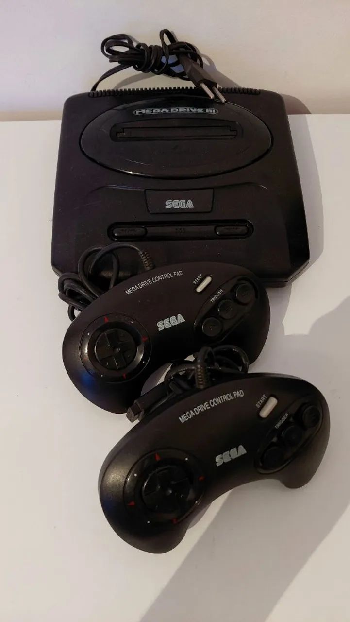 MEGADRIVE 3 COM ENTRADA PARA CD