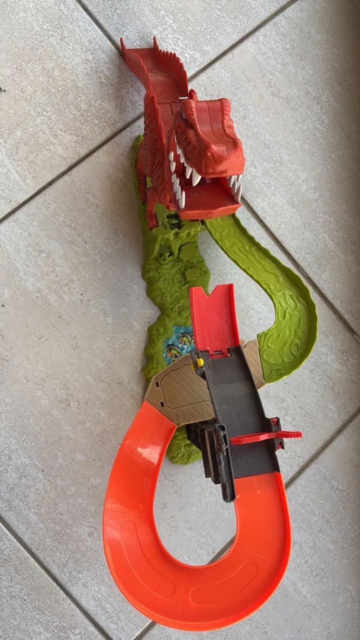 Hotweels Pista Ataque do T-Rex