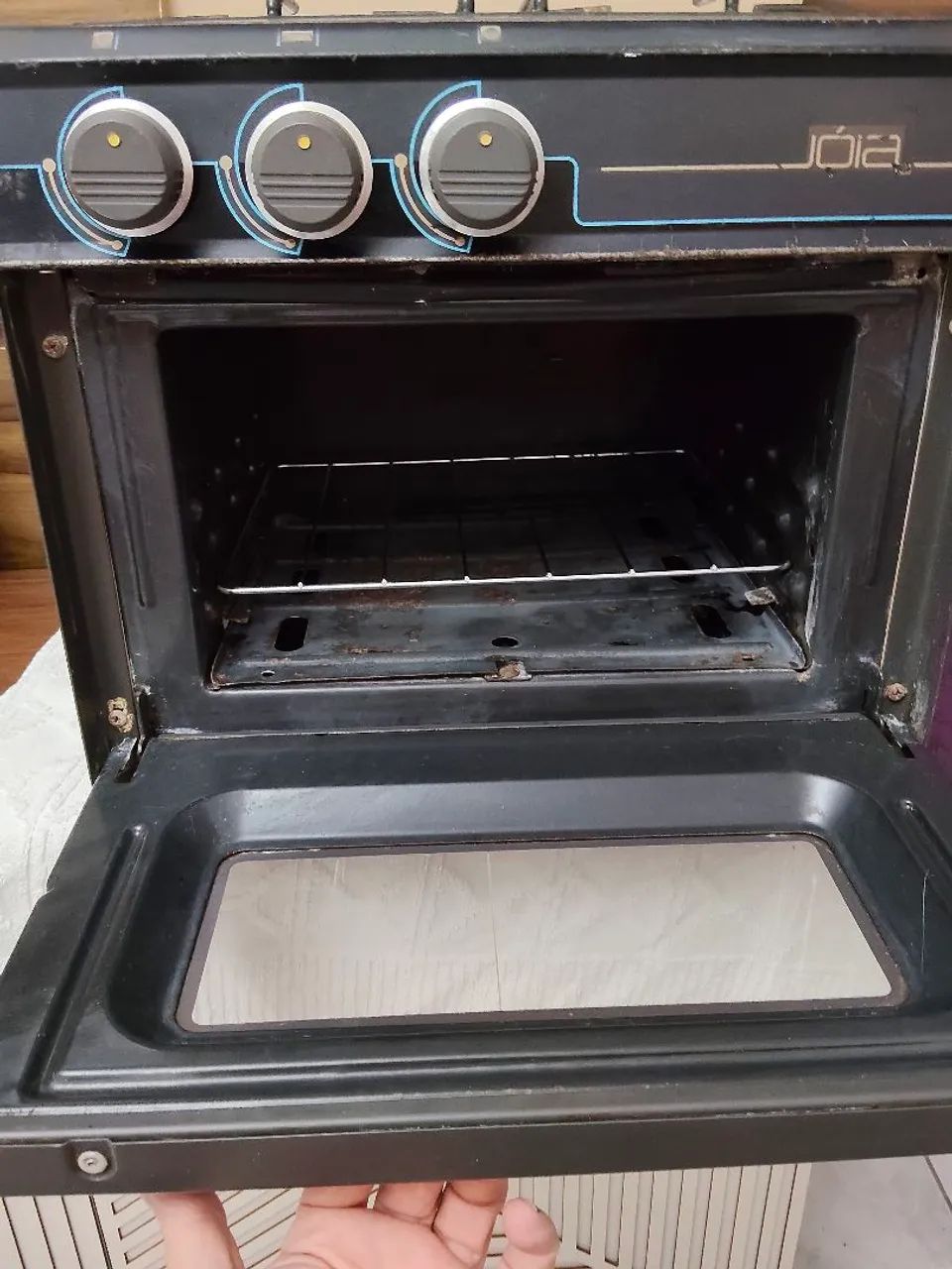 Fogão 02 bocas com forno, 