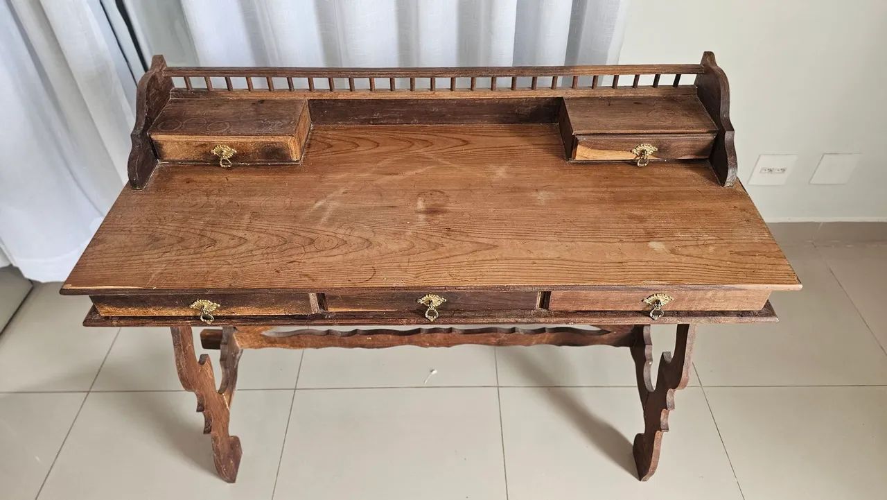 Escrivaninha colonial portuguesa século 19 - Foto 3
