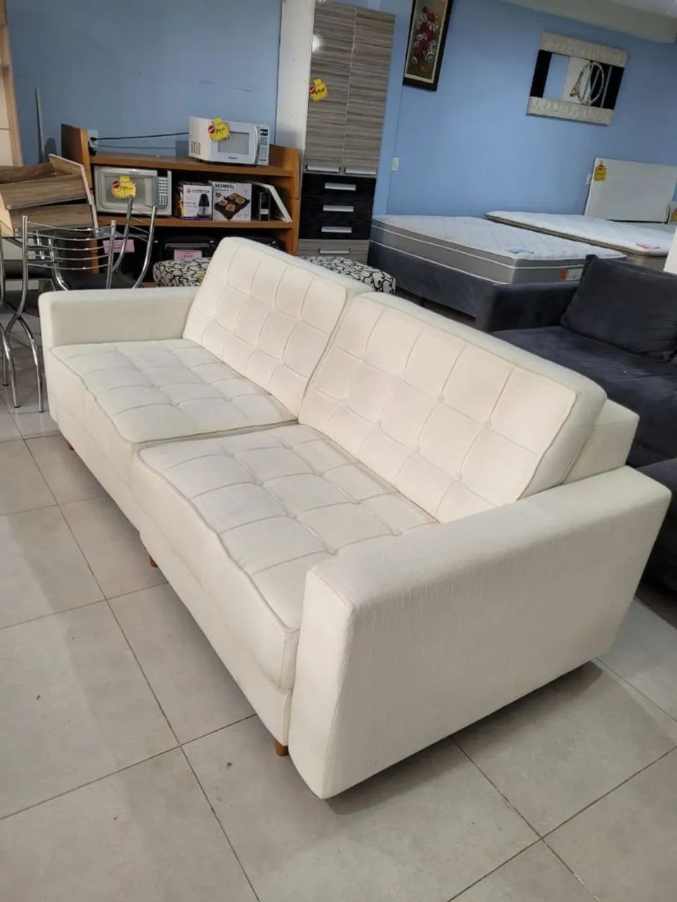 Sofá branco  - Foto 3