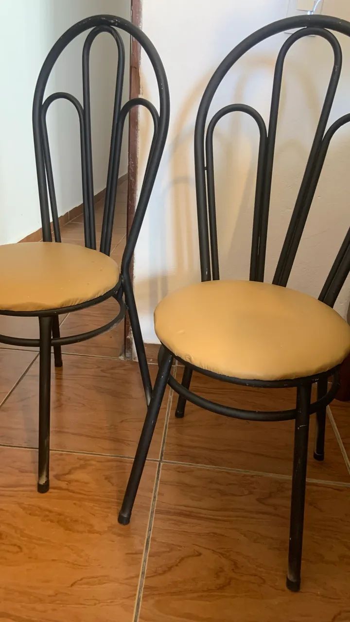 2 Cadeiras de ferro  - Foto 2
