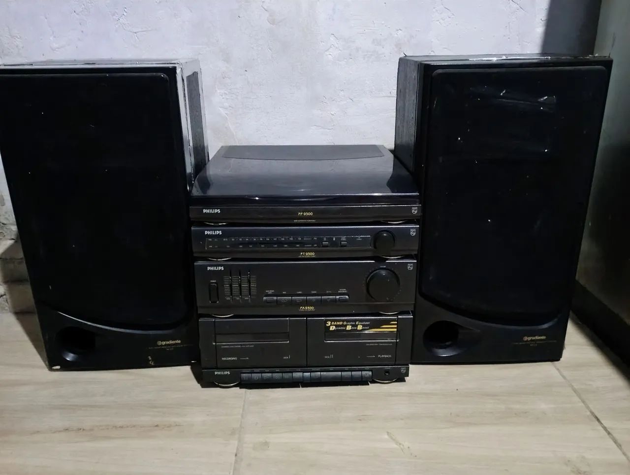 Som com toca discos Philips  - Foto 3