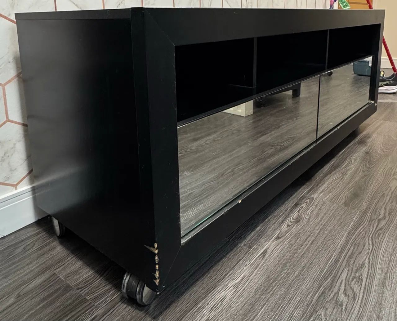 Rack Tok&Stok preto
