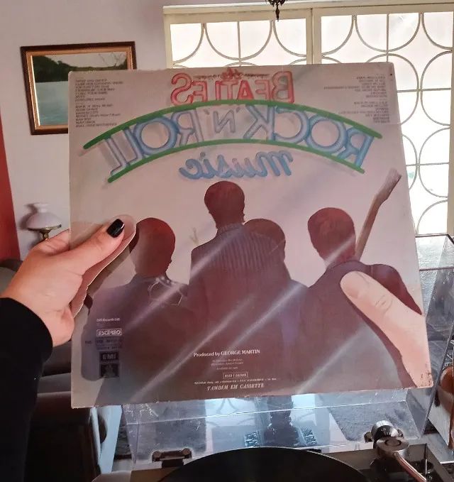 lp vinil duplo - the beatles - rock and roll music - Foto 2