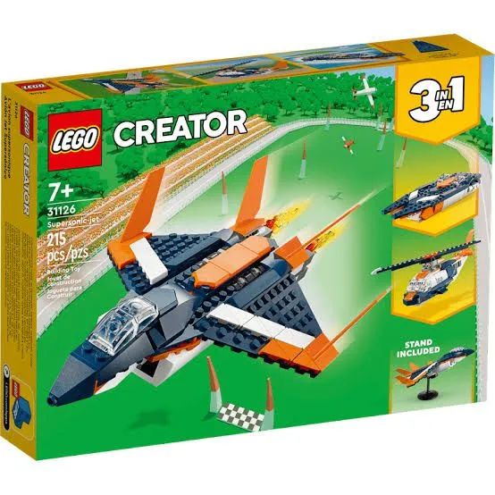 Lego Creator Supersonic-jet