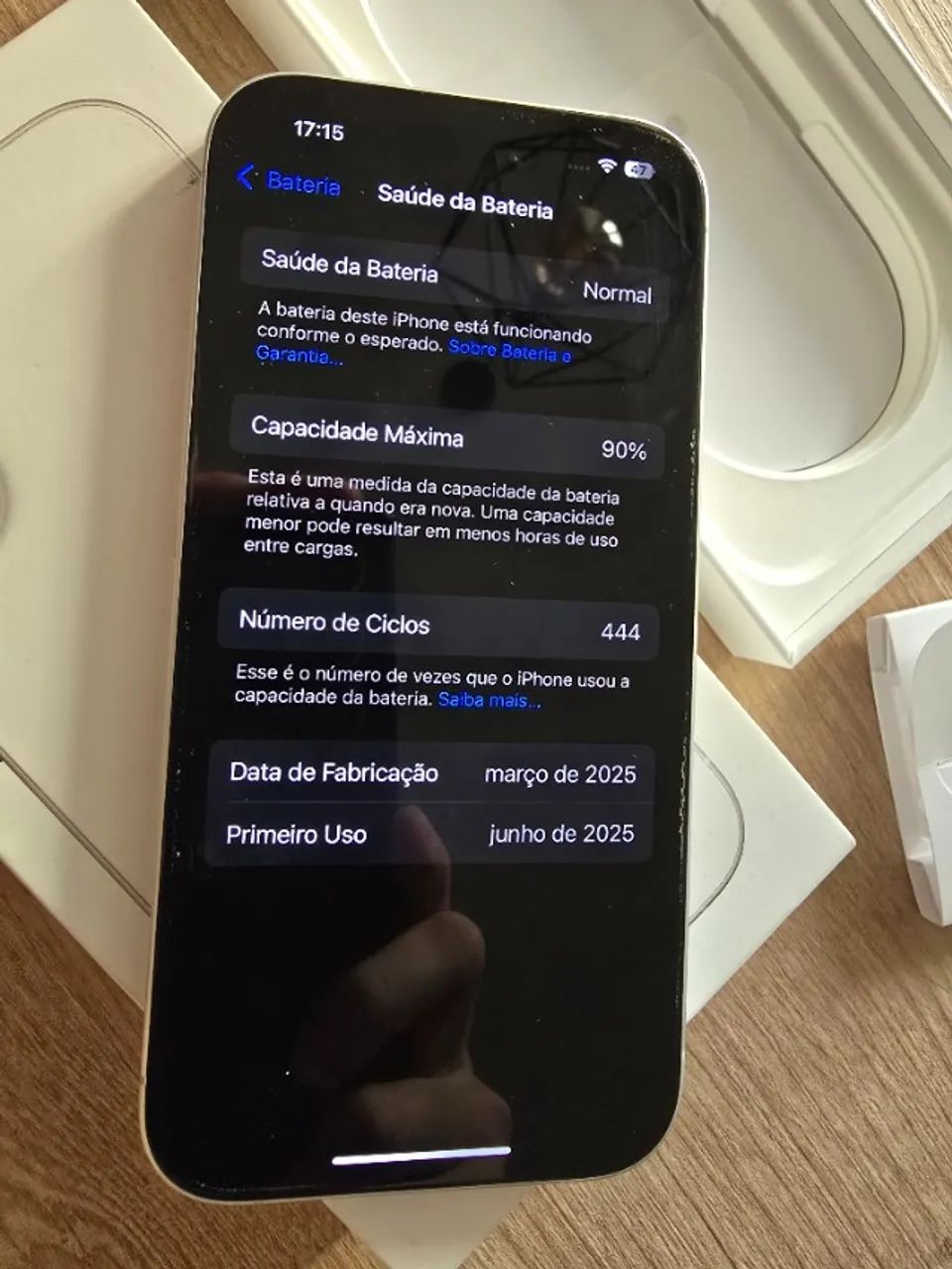 Iphone 16 branco 128 gb - Foto 5