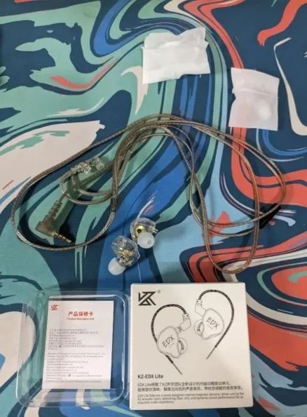 Fone KZ edx Lite com microfone