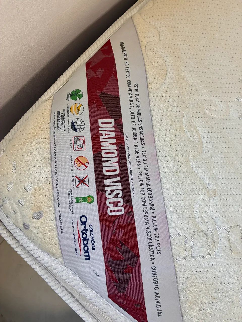 Vendo colchão cama casal padrão 