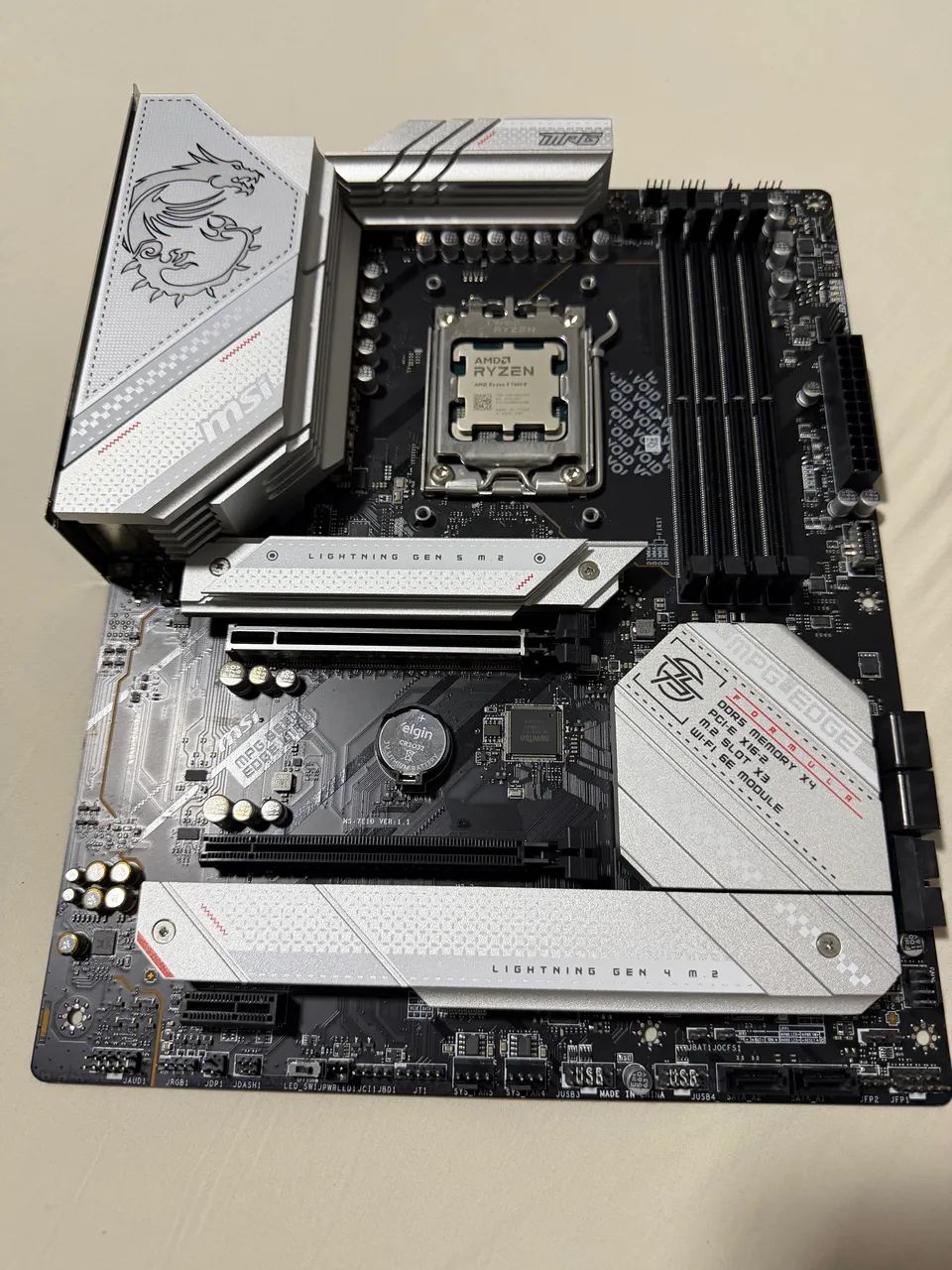  PLACA MÃE B650 MSI EDGE WIFI 