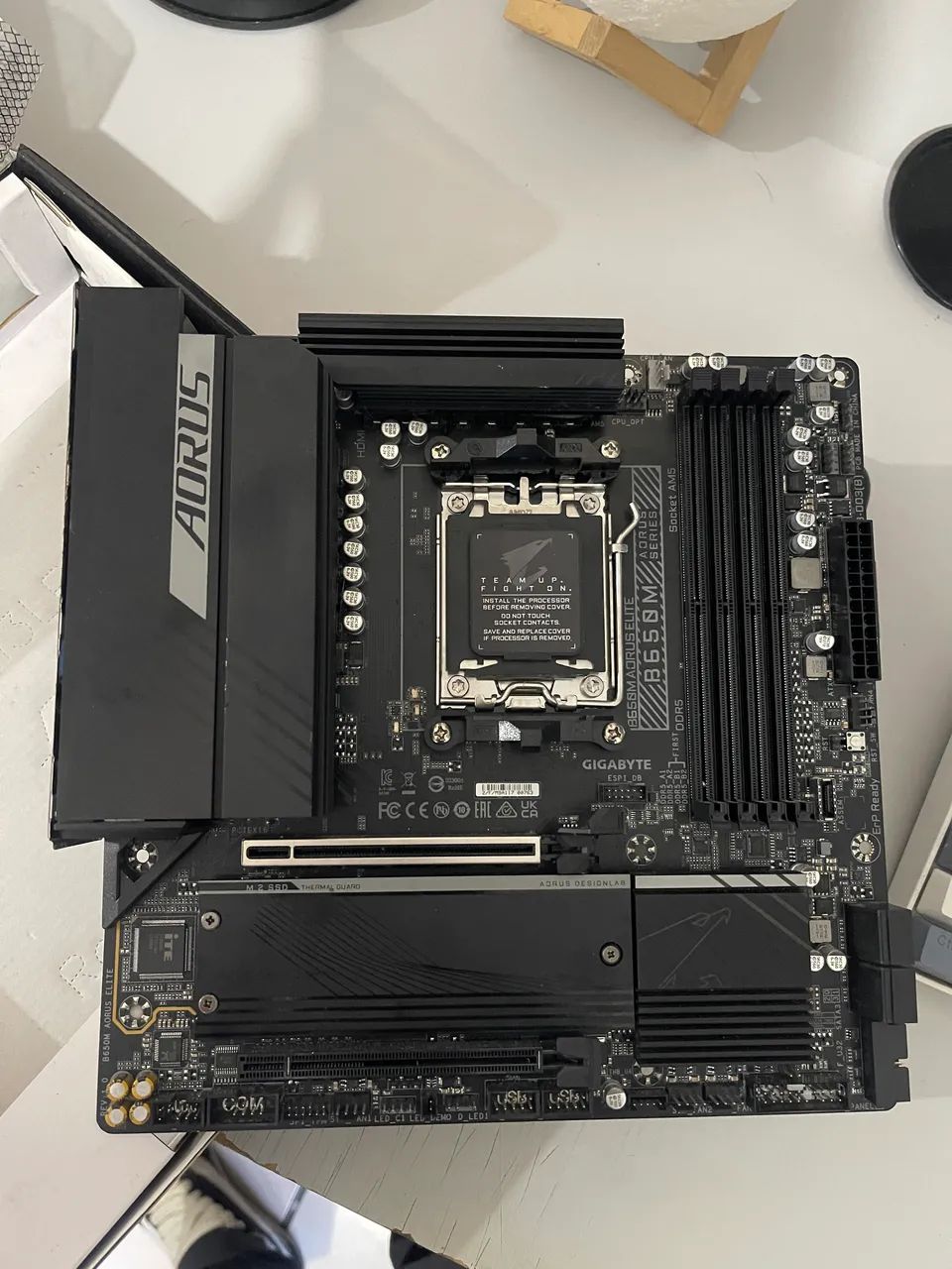 Placa mãe Aorus Elite B650M AMD M5 e DDR5 - Foto 3