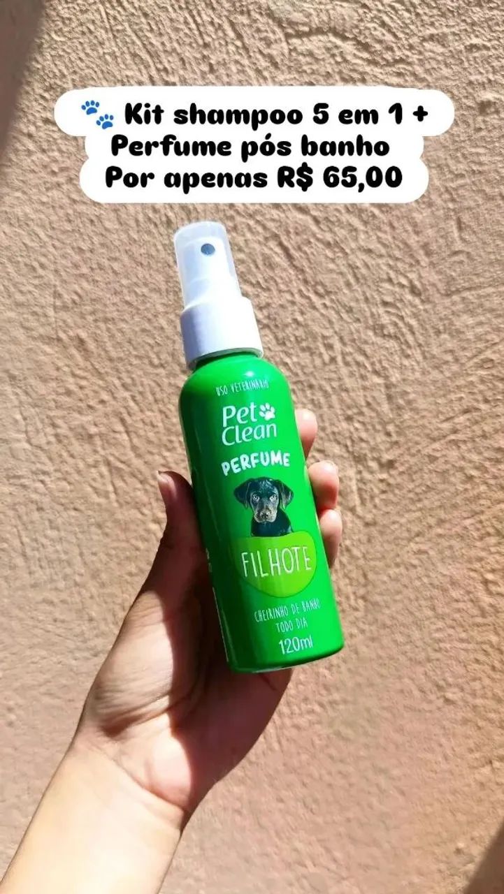 Shampoo 5 em 1 + perfume pet  - Foto 2