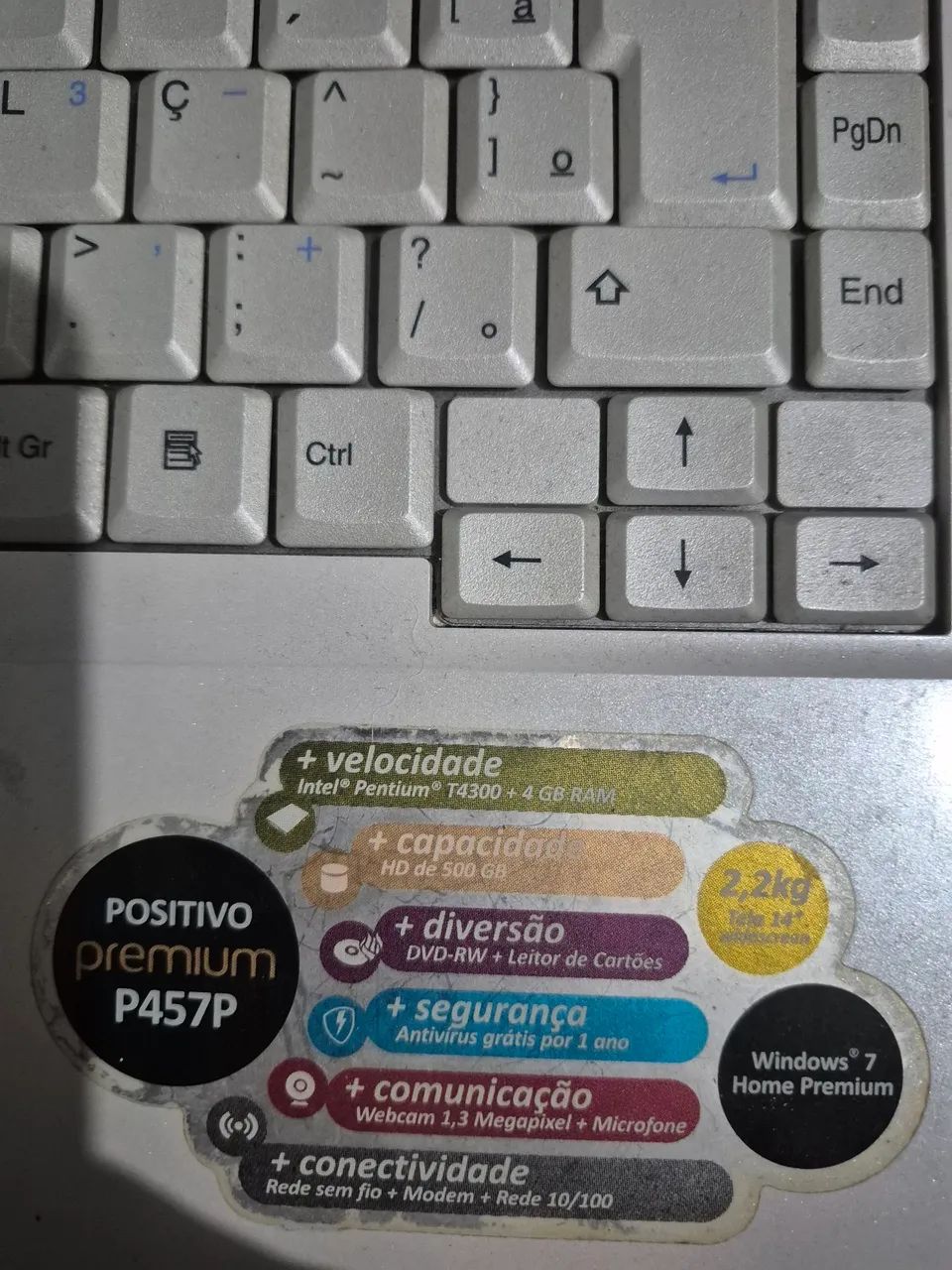 Notebook positivo ( Placa queimada) - Foto 3