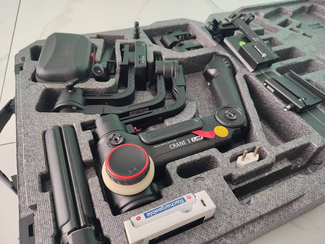 Gimbal Zhiyun Crane 3 Lab - Câmeras e Filmadoras - Vila Menck