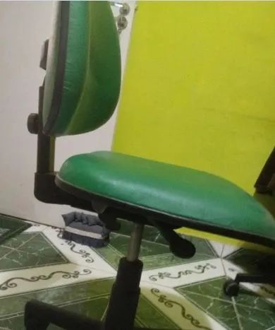 Cadeira de Escritório Verde - Foto 5