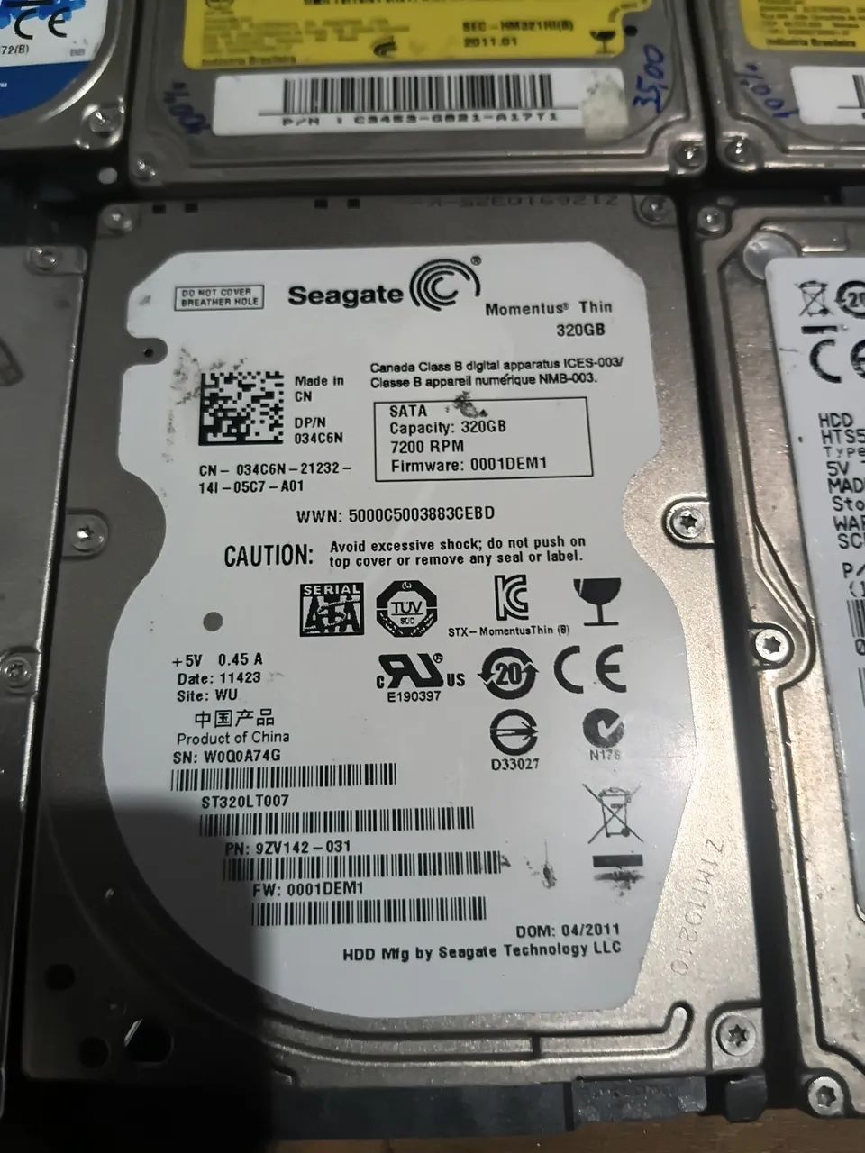 Hd de 320 gigas 100% de estoque  - Foto 3